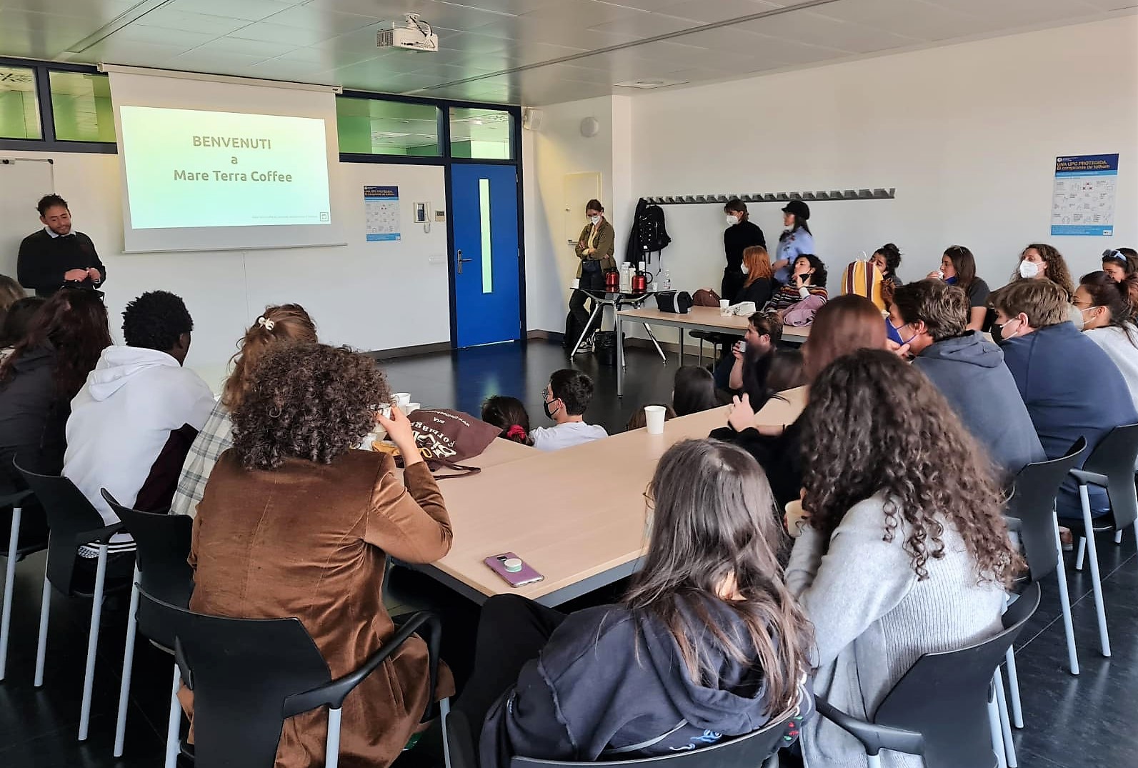 Estudiantes de la Università Gastronomica di Pollenzo