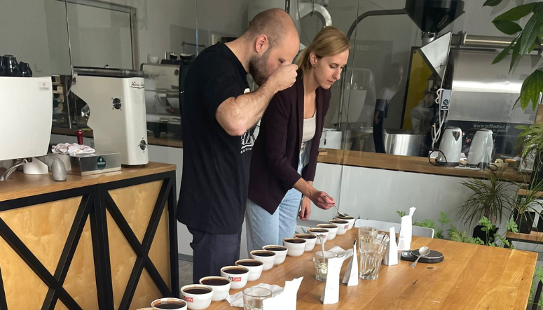 Dégustation de Café avec les torréfacteurs de Cracovie