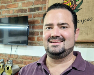 Andrés Salaverria, productor de café verde en El Salvador
