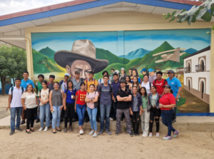 Meeting with students of the Coffee School of the Ocotal Technology Center.